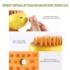 3 In 1 Cat Steam Brush Dogs And Cats Pet Electric Spray Massage Comb Brush For Massage Pet Grooming Cat Hair Brush For Removing - Image 3