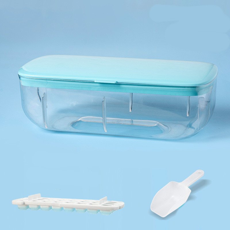 Ice Cube Tray With Storage Box Quick Demould Ice Cube - Image 3