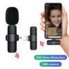 Lavalier Mini Microphone Wireless Audio Video - Image 2
