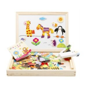 Multifunctional Magnetic Kids Puzzle Drawing Board Educational Toys - Image 4
