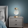 3D LED Moon Night Light Wireless Magnetic Levitating Rotating Floating Ball Lamp - Image 5