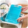 Multifunction Kitchen Chopping Blocks Sinks Drain Basket Cutting Board - Image 4