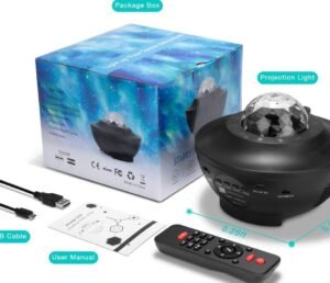 led bluetooth music projector light - Image 4