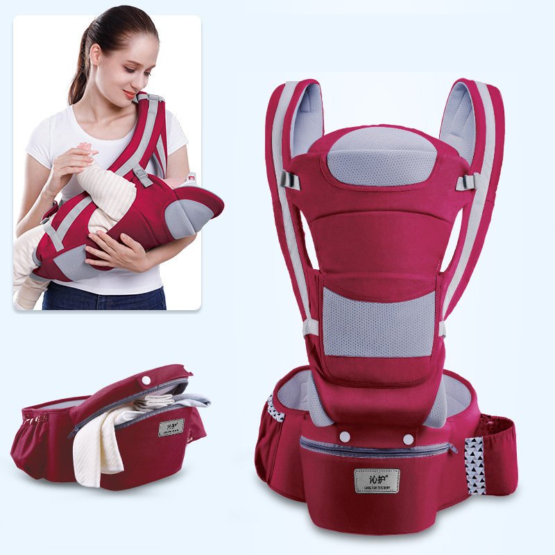 Ergonomic Baby Carrier Infant Baby Hipseat Carrier - Image 3