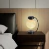3D LED Moon Night Light Wireless Magnetic Levitating Rotating Floating Ball Lamp - Image 3