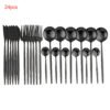 24pcs Luxury Cutlery Set - Image 4