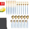 24pcs Luxury Cutlery Set - Image 3