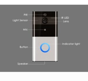 Marlboze 720P WIFI Visual Doorbell - Image 2