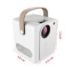 Portable Handheld Projector Multimedia Digital Gaming Projector Smart Movie Beame - Image 4