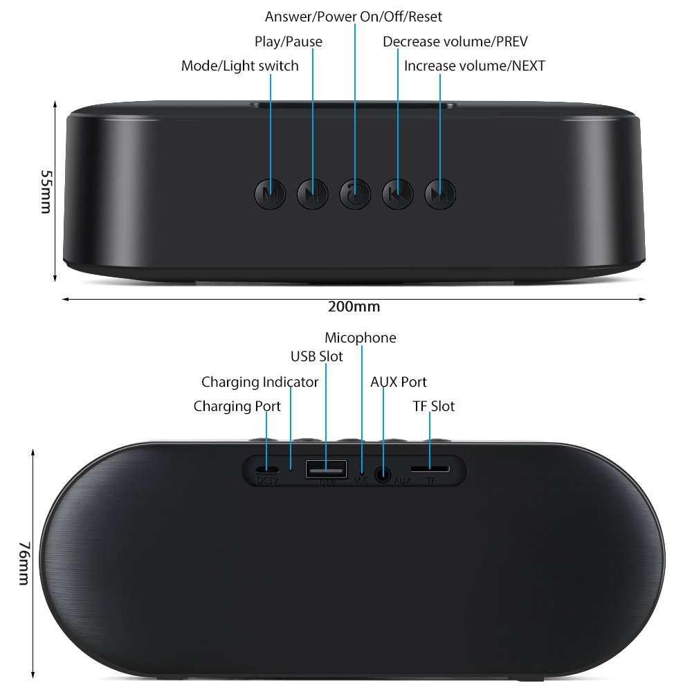 Wireless bluetooth speaker - Image 2