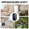 Wireless Door Bells Waterproof Long Range Plug - Image 2