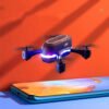 Mini Aerial Photography Gradient LED Remote Control Plane - Image 4