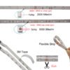 RGB 5050 Flexible Led Strip Lights SMD 12V DC - Image 3