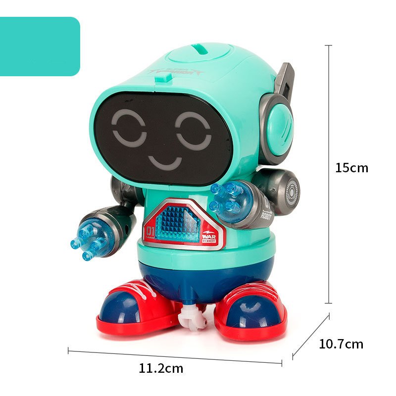 Electric Rock Robot, Music, Light, Automatic Walking, Swinging And Dancing Robot, Children's Toys - Image 2