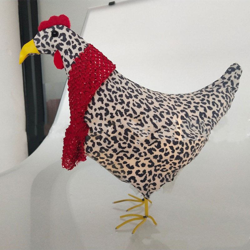 Chicken With Scarf Holiday Decoration - Image 3