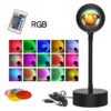 Sunset Projection Lamp Sunset Projector Night Light Wall - Image 6