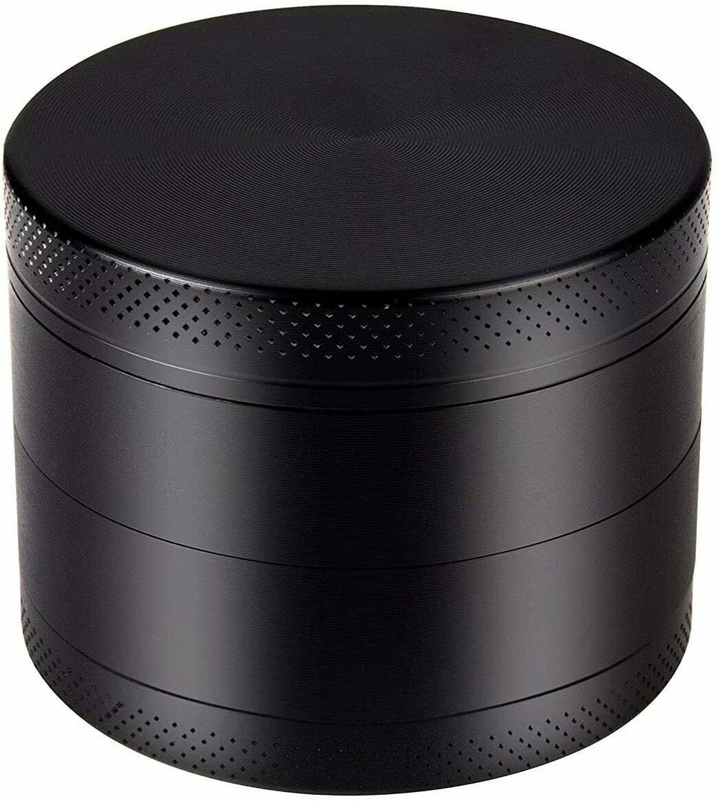 Herb Grinder 4-Piece Metal Small Hand Crusher - Image 4