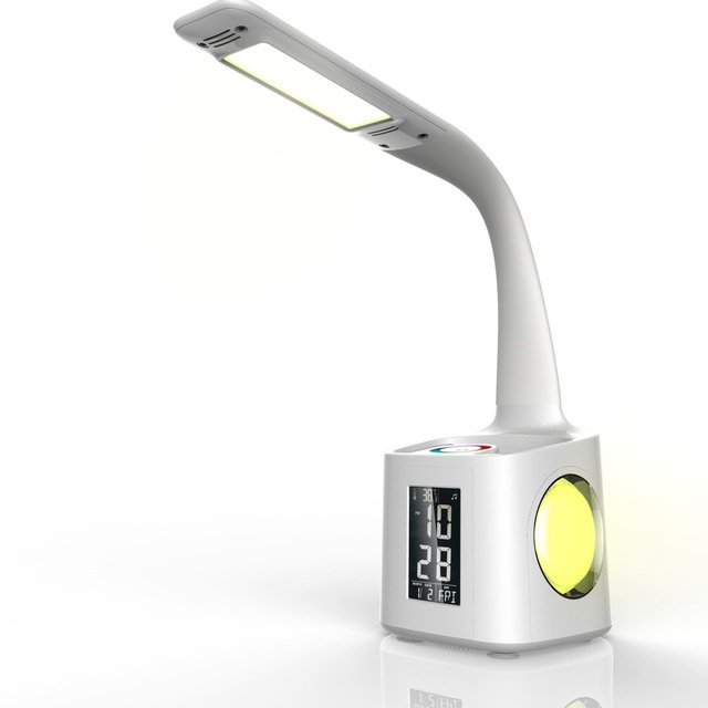 Study LED Desk Lamp USB Charging Port&Screen&Calendar& - Image 4