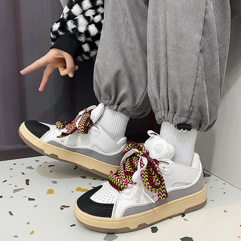 Sports Casual Versatile Tide Skateboard Shoes - Image 9