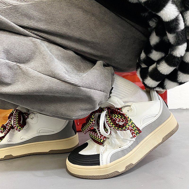 Sports Casual Versatile Tide Skateboard Shoes - Image 10