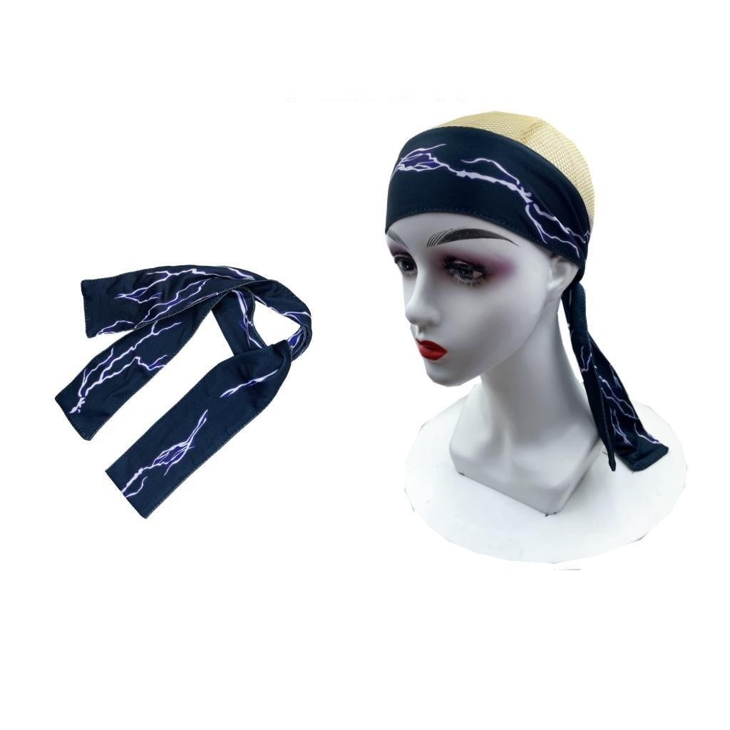 Outdoor Sports Fitness Lightning Pattern Tennis Hair Band - Image 3
